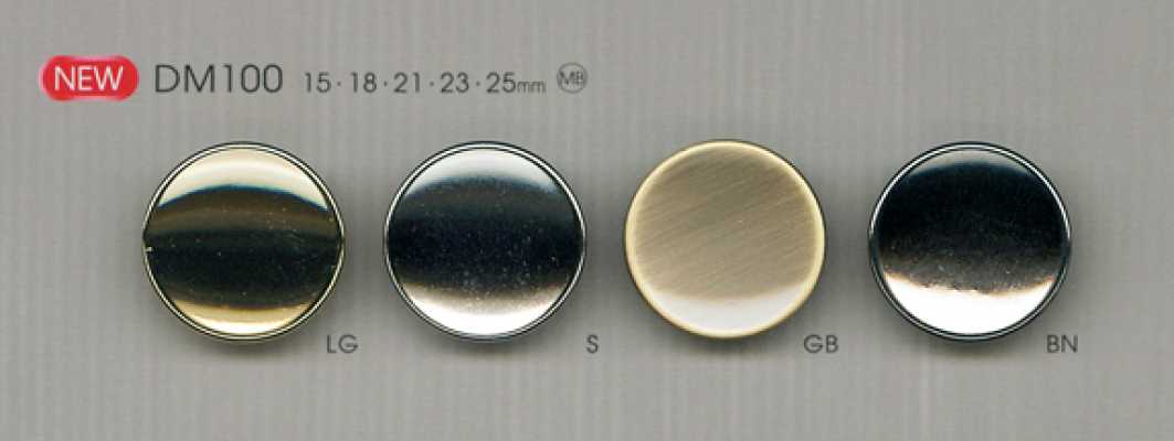 DM100 Simple Elegant Metal Button