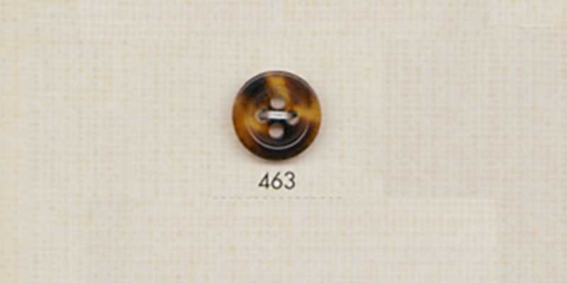 DAIYA BUTTONS Four-hole Buffalo-style Polyester Button (Brown)