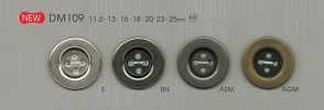 DM109 Metal Buttons For Simple Shirts And Jackets
