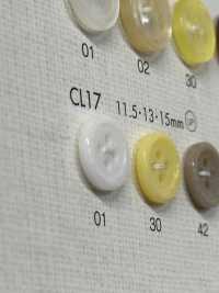 CL17 Lame 4-hole Plastic Buttons For Shirts And Blouses DAIYA BUTTON(DAIYA BUTTON) Sub Photo