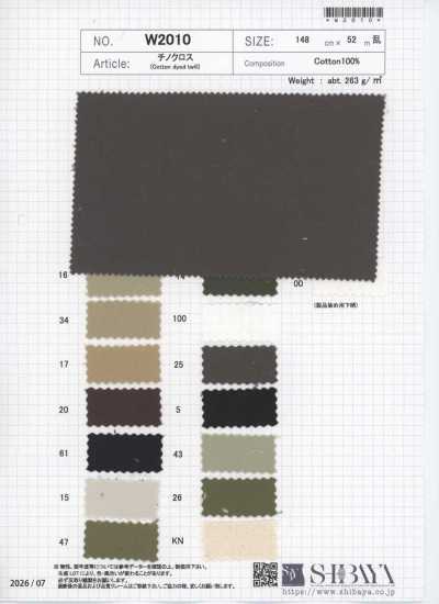 W2010 Chino Cloth
