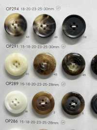 OP291 Polyester Resin 4-hole Button DAIYA BUTTON(DAIYA BUTTON) Sub Photo
