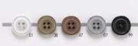 VGN1013 Polyester Resin 4-hole Button IRIS Sub Photo