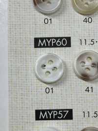 MYP60 4-hole Polyester Button For Buffalo-style Shirts And Jackets DAIYA BUTTON(DAIYA BUTTON) Sub Photo