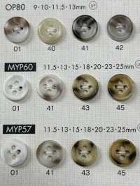 MYP60 4-hole Polyester Button For Buffalo-style Shirts And Jackets DAIYA BUTTON(DAIYA BUTTON) Sub Photo