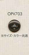 OPV703 Simple, Elegant 4-hole Polyester Button For Shirts And Blouses