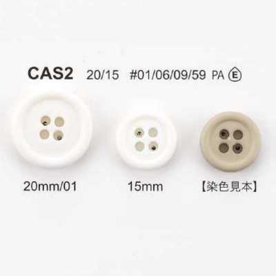 Bio Nylon Four-Hole Button