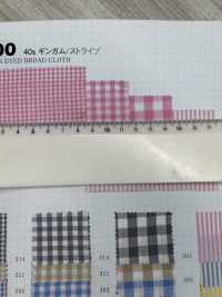 53000 40 Thread Yarn Gingham/Stripe Yarn Dyed[Textile / Fabric] VANCET Sub Photo