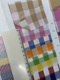 53000 40 Thread Yarn Gingham/Stripe Yarn Dyed[Textile / Fabric] VANCET Sub Photo