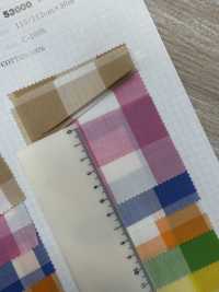 53000 40 Thread Yarn Gingham/Stripe Yarn Dyed[Textile / Fabric] VANCET Sub Photo