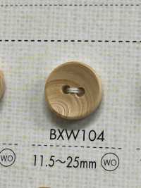 BXW104 Natural Material Wood 2 Hole Button DAIYA BUTTON(DAIYA BUTTON) Sub Photo