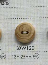 BXW120 Natural Material Wood 2 Hole Button DAIYA BUTTON(DAIYA BUTTON) Sub Photo