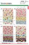 6116 SEVENBERRY Broadcloth Flower Collection