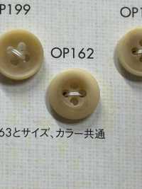 OP162 Elegant Buffalo-like 4-hole Polyester Button DAIYA BUTTON Sub Photo