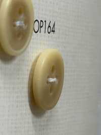 OP164 Elegant Buffalo-like 4-hole Polyester Button DAIYA BUTTON(DAIYA BUTTON) Sub Photo