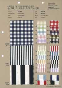 88190 SEVENBERRY® 205- Broadcloth Broadcloth Polka Dot, Stripe, Checkered Pattern[Textile / Fabric] VANCET Sub Photo