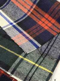 MU5087 Fuzzy Tartan Check[Textile / Fabric] Ueyama Textile Sub Photo