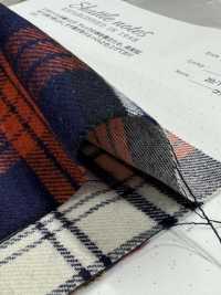 MU5087 Fuzzy Tartan Check[Textile / Fabric] Ueyama Textile Sub Photo