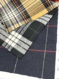 MU5087 Fuzzy Tartan Check[Textile / Fabric] Ueyama Textile Sub Photo