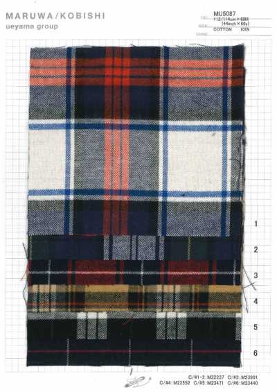 MU5087 Brushed Tartan Check