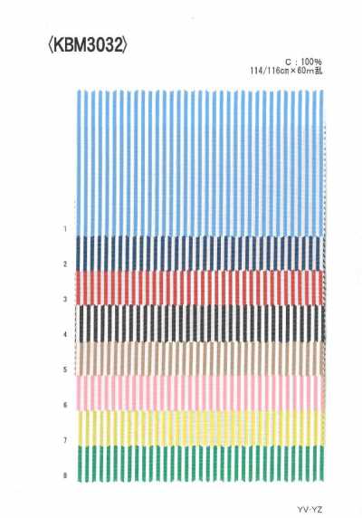 KBM3032 Yarn-Dyed London Stripe