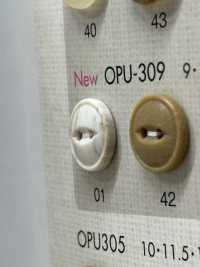 OPU309 猫目2つ穴ボタン[Button] DAIYA BUTTON(DAIYA BUTTON) Sub Photo