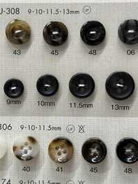 OPU309 猫目2つ穴ボタン[Button] DAIYA BUTTON(DAIYA BUTTON) Sub Photo