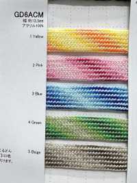 GD6AC-M Gradation Cord 13.5MM[Ribbon Tape Cord] Cordon Sub Photo