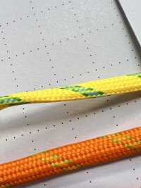 QR-400G 4MM Polyester 4-Point Cord[Ribbon Tape Cord] Cordon Sub Photo