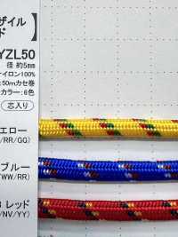NYZL-50 Nylon Zile Cord 5MM[Ribbon Tape Cord] Cordon Sub Photo