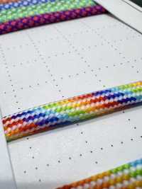 RBW-01R(S) Rainbow Cord 4MM[Ribbon Tape Cord] Cordon Sub Photo