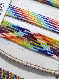 RBW-02F(L) Rainbow Cord 11MM[Ribbon Tape Cord] Cordon Sub Photo