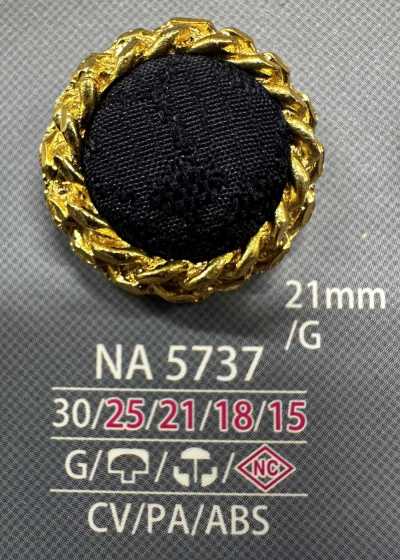 NA5737 Cap And Close Post Combination Covered Button