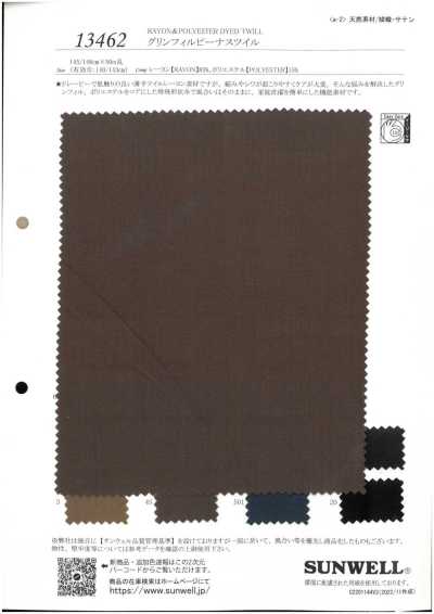 13462 Green Fill Venus Twill