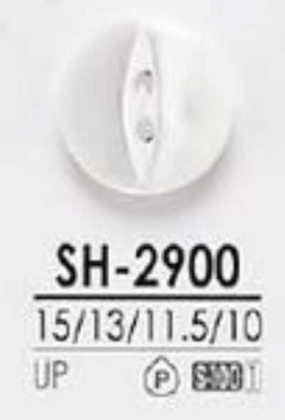 Glossy Two-hole Button Made Of Polyester Resin