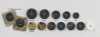 VT168 Polyester Resin Four-hole Button