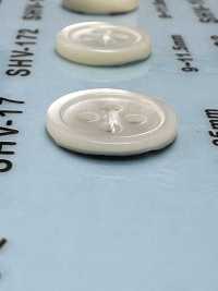 SHV17 4-hole, Bordered Shell Button DAIYA BUTTON Sub Photo