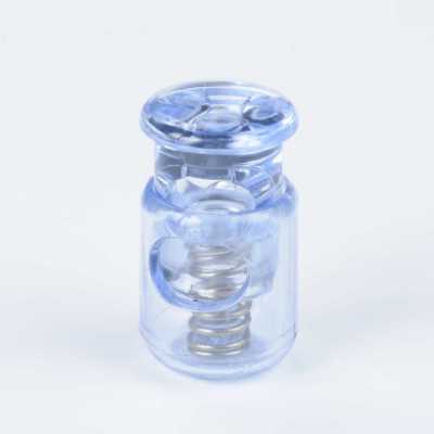 CL11 NIFCO Metal Spring Cord Lock Transparent