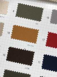 9050 Fuji Kinume Cotton Canvas No. 9 Resin Water Repellent Finish[Textile / Fabric] Fuji Gold Plum Sub Photo