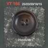 VT166 Polyester Resin Button With 4 Front Holes