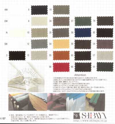 8250 SUNNY DRY Typewriter Cloth Sun-dried Washer Processing[Textile / Fabric] SHIBAYA Sub Photo