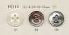 ES115 DAIYA BUTTONS Dish-Shaped 4-Hole Shell-Effect Polyester Button
