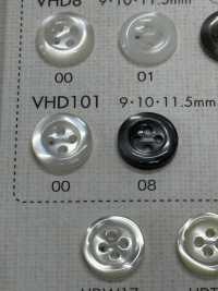 VHD101 DAIYA BUTTONS Impact Resistant HYPER DURABLE "" Series Shell 4-hole Shell-like Polyester Button "" DAIYA BUTTON(DAIYA BUTTON) Sub Photo