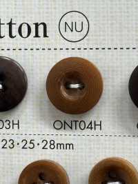 ONT04H 2 Hole Nut Button DAIYA BUTTON(DAIYA BUTTON) Sub Photo