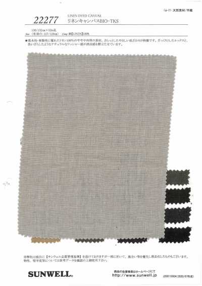 22277 Linen Canvas BIO-TKS