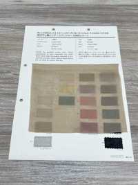 1201 CM80 Lawn Sun-dried Vintage Wash Finish[Textile / Fabric] VANCET Sub Photo