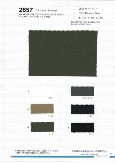 2657 TR Twill Stretch