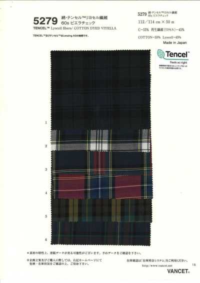 5279 C/TENCEL 60s Viyella Check
