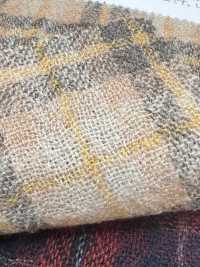 76065 2/48 Wool Gauze Check[Textile / Fabric] SUNWELL Sub Photo