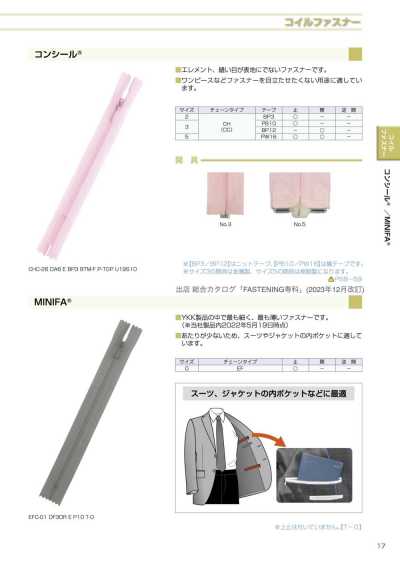 5CHOR Conceal® Open Zipper